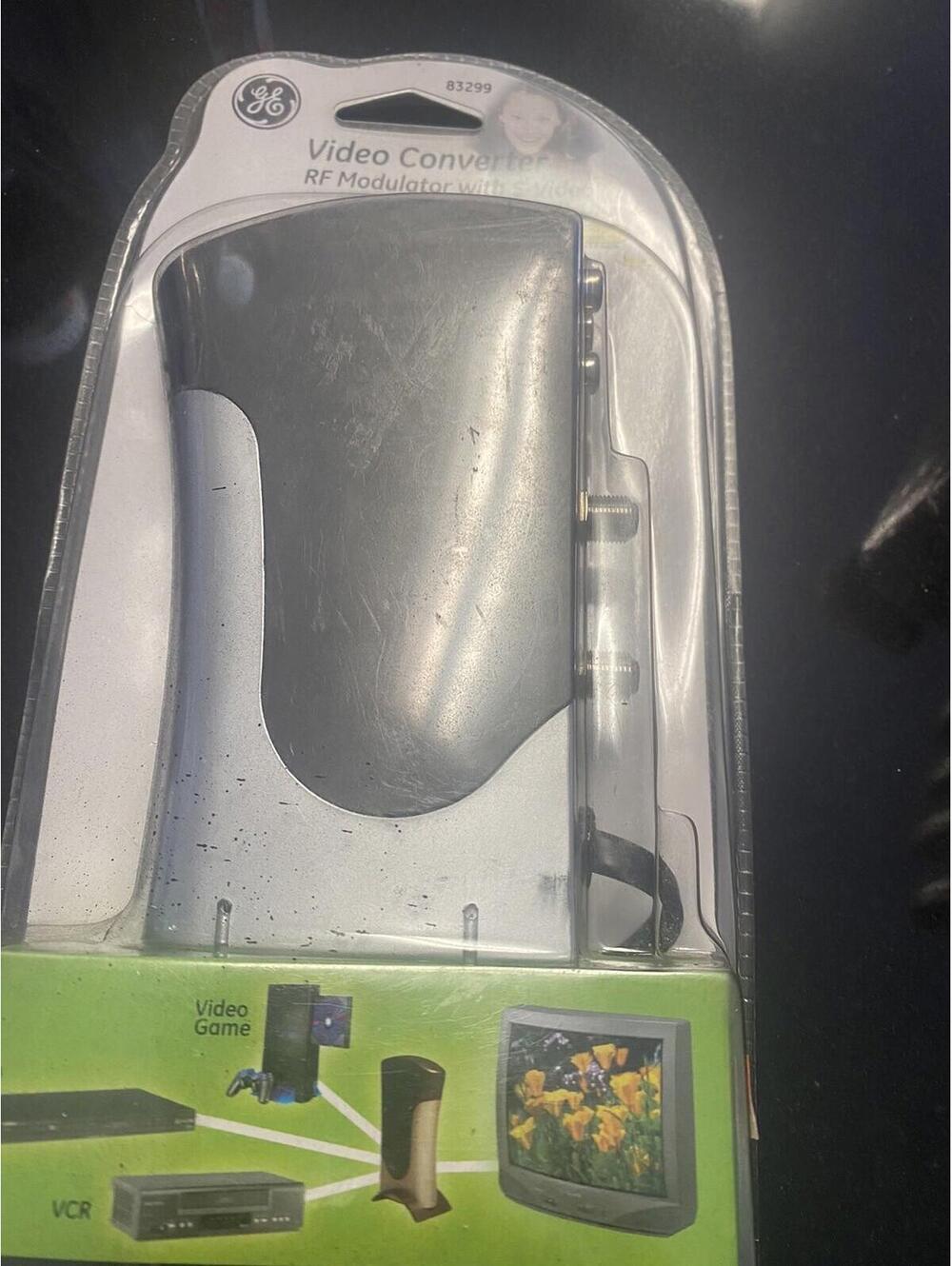 GE Video Converter RF Connect DVD Video Game DVR VHS